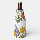 Bloemenpatroon Flesjeskoeler (Fles Voorkant)