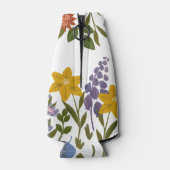Bloemenpatroon Flesjeskoeler (Achterkant)