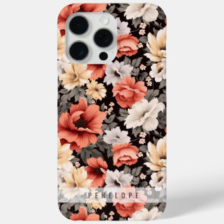  bloemenpatroon gepersonaliseerde iPhone case