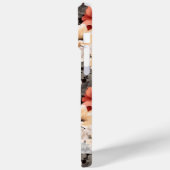  bloemenpatroon gepersonaliseerde iPhone case (Achterkant / Links)