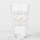 Bloemenpatroon Glas (Achterkant)