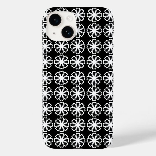 Bloemenpatroon - Hoesje-mate nauwelijks daar Apple Case-Mate iPhone Case (Achterkant)