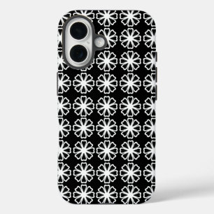 Bloemenpatroon - Hoesje-Mate Stoere Apple iPhone 1 iPhone 16 Hoesje