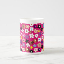 Bloemenpatroon in meerdere kleuren