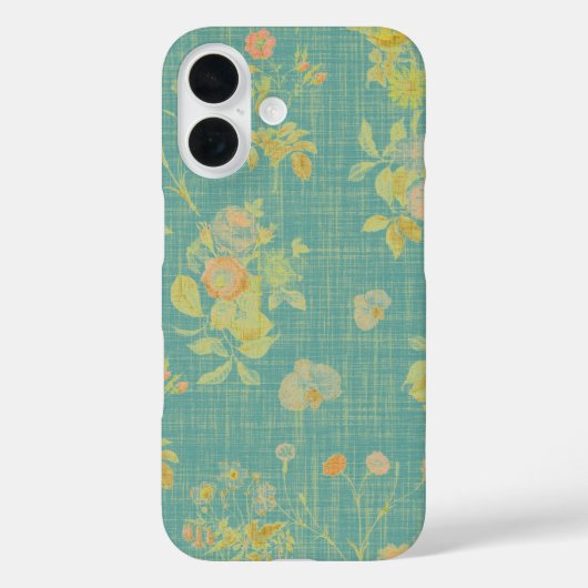 bloemenpatroon in vervorming Case-Mate iPhone case (Achterkant)