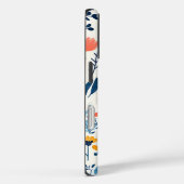 Bloemenpatroon iPhone achtergrond achtergrond acht Case-Mate iPhone Case (Achterkant / Rechts)