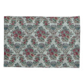 Bloemenpatroon Kleurrijke Trendy Bloemen en Blader Kussensloop (Achterkant-Links)