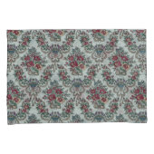 Bloemenpatroon Kleurrijke Trendy Bloemen en Blader Kussensloop (Voorkant-Rechts)