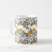 Bloemenpatroon Koffiemok (Voorkant links)