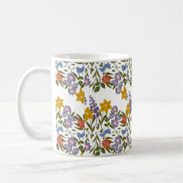 Bloemenpatroon Koffiemok