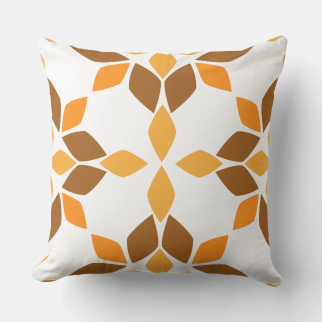 bloemenpatroon kussen (Voorkant)