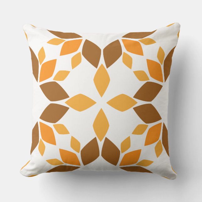 bloemenpatroon kussen (Voorkant)