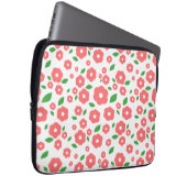 Bloemenpatroon Laptop Hoesjes - leuk en stijlvol Laptop Sleeve (Voorkant Rechts)