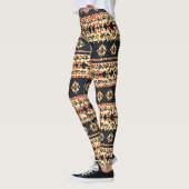 Bloemenpatroon Leggings (Links)
