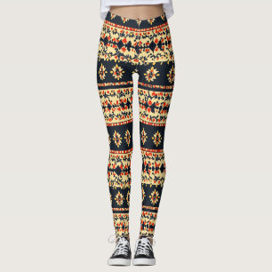 Bloemenpatroon Leggings
