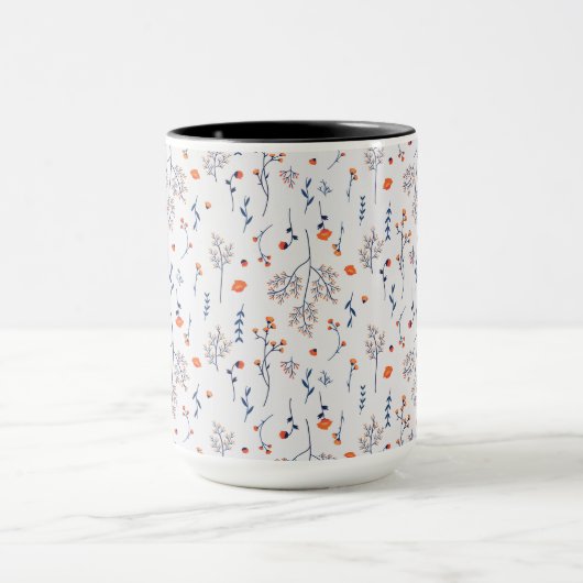 Bloemenpatroon Lente Bloemen Combo Mok (Midden)