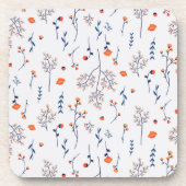 Bloemenpatroon Lente Bloemen Hard plastic Bier Onderzetter (Voorkant)