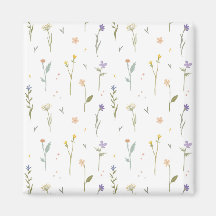 Bloemenpatroon Lente Bloemenplein