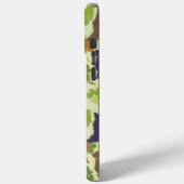  bloemenpatroon Navy Copper Green iPhone Case-Mate iPhone Case (Achterkant / Links)