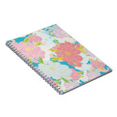 Bloemenpatroon Notitieboek (Rechterzijde)