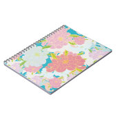 Bloemenpatroon Notitieboek (Linkerzijde)