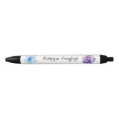 Bloemenpatroon Pen | Aangepast kantoorgeschenk (Voorkant)