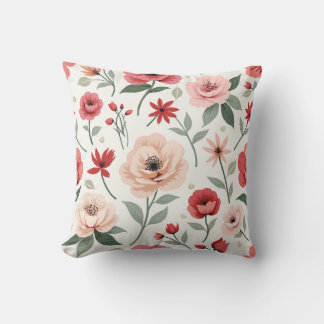 bloemenpatroon Sierkussen