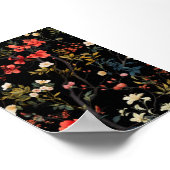  bloemenpatroon sublimatie afdrukken poster (Hoek)