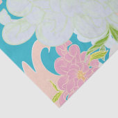 Bloemenpatroon Tissuepapier (Detail)