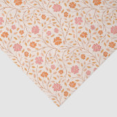 Bloemenpatroon Tissuepapier (Detail)