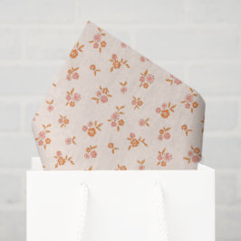 Bloemenpatroon Tissuepapier