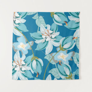 Bloemenpatroon, veelzijdig bloemontwerp. wandkleed