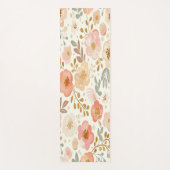 Bloemenpatroon Yoga Mat (Voorkant)