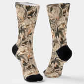  bloemenpatroonbemanning Sokken (Gebogen)