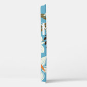 Bloemenpatroonillustratie: naadloze  rug Case-Mate iPhone case (Achterkant / Rechts)