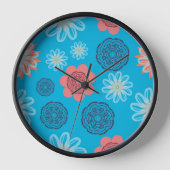 bloemenpatroonklok (Voorkant)
