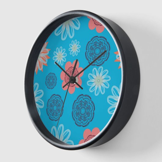 bloemenpatroonklok (Hoek)