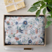  bloemenpatroontissuepapier tissuepapier (Geschenk)