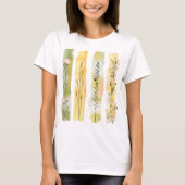  bloemenpenseelstreek t-shirt (Voorkant)