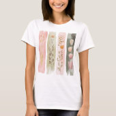  bloemenpenseelstreek t-shirt (Voorkant)