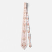 Bloemenperzik Elegante speciale gelegenheid Stropdas (Voorkant)