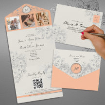  Bloemenperzik Fotobruiloft