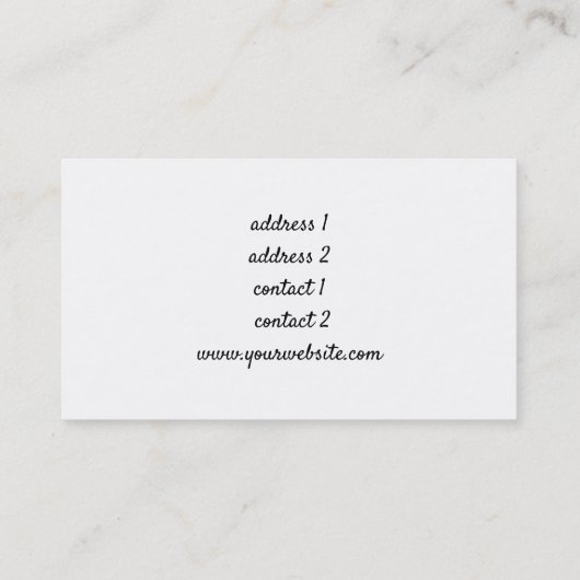 bloemenpianoleraar visitekaartje (Achterkant)