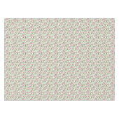 Bloemenpioenen tafelkleed (Voorkant (Horizontaal))