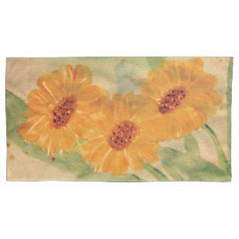 bloemenplaid kussensloop