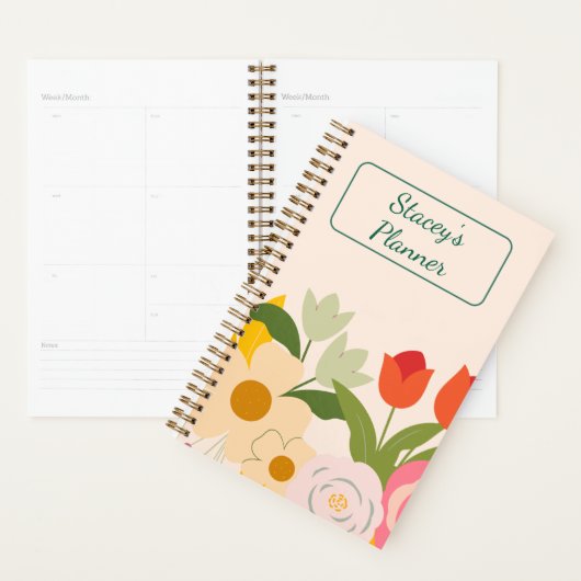 Bloemenplanner - gepersonaliseerd planner (Display)