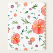 Bloemenplanner – Kerstcadeau voor leerkracht mama Planner (Achterkant)