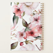 Bloemenplanner personaliseren met naam, jaar planner (Achterkant)