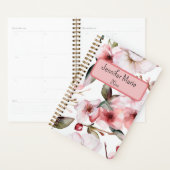 Bloemenplanner personaliseren met naam, jaar planner (Display)