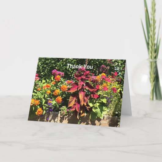 Bloemenplanter Bedankt (Voorkant)
